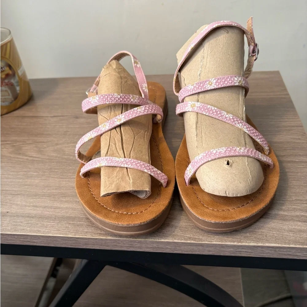 Dolce Vita Kids Tie-Dye Sandals with White Accents